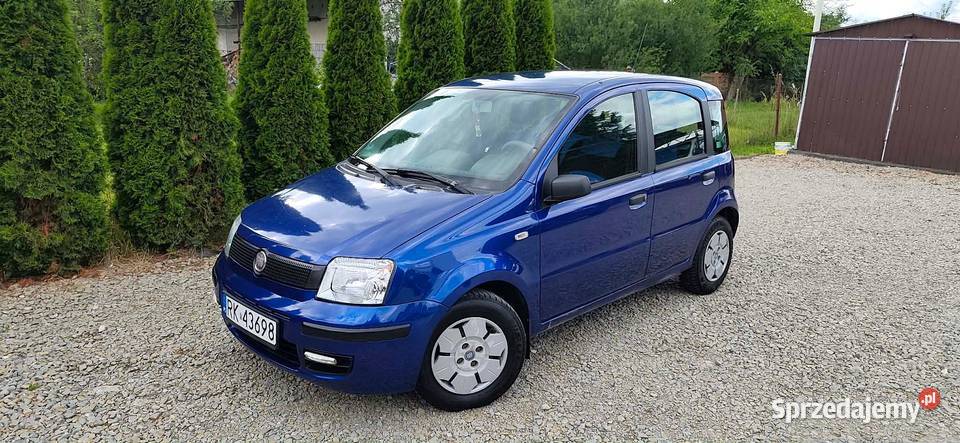 Fiat Panda 2008r 12 LPGGAZ Wspomaganie CITY Mega Rok produkcji 2008 Panda Jasło sprzedam