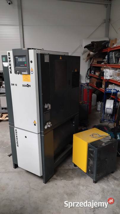 Kompresor Kaeser AirCenter SM12 75kW osuszacz wielkopolskie Nowy Tomyśl sprzedam