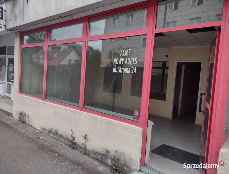 Witryna Aluminiowa zewnętrzna drzwi sklepowe 660 Warszawa sprzedam