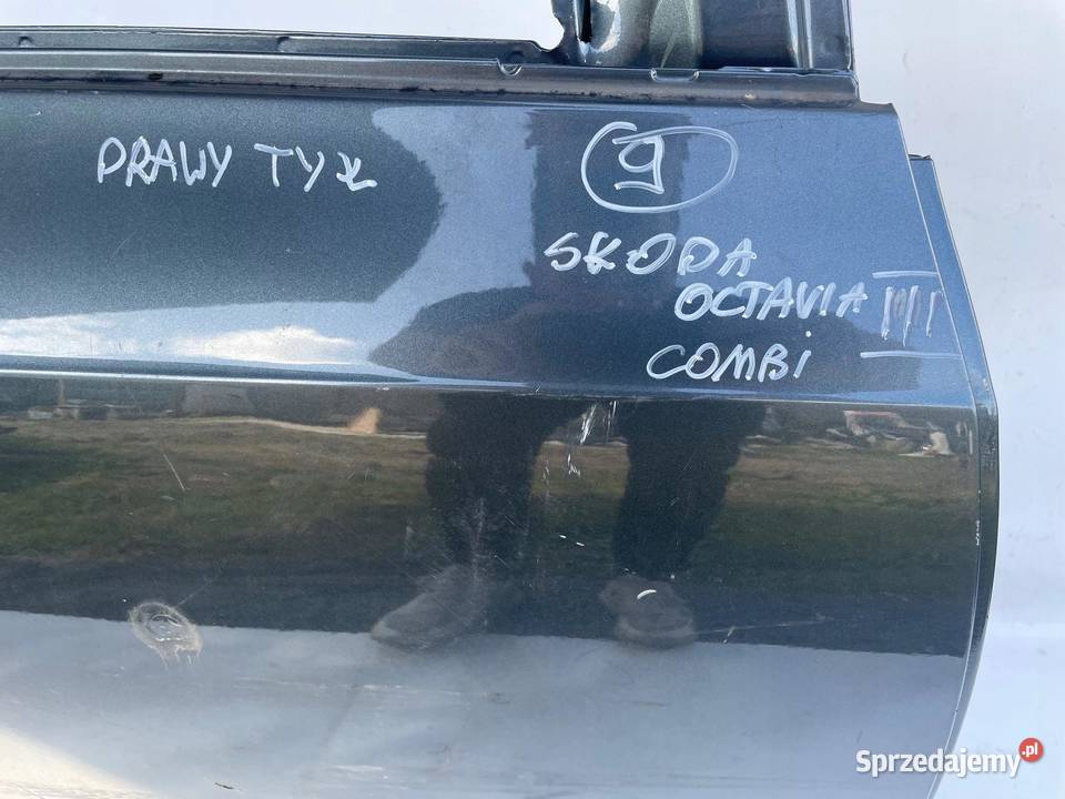 SKODA OCTAVIA III KOMBI DRZWI PRAWY TYŁ Drzwi sprzedam