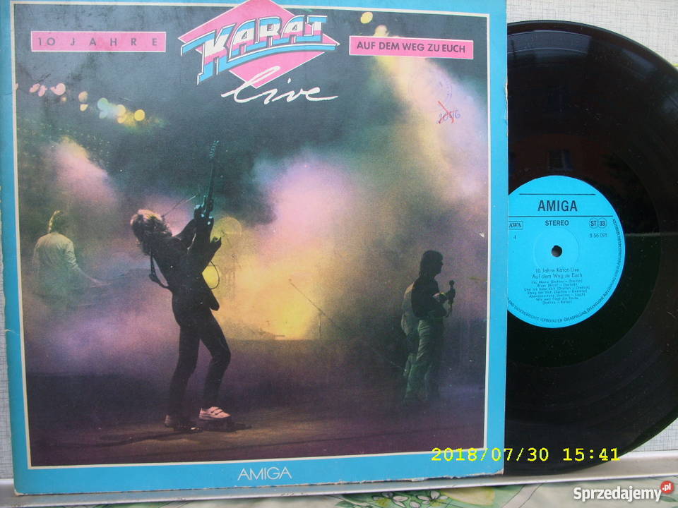 Rock LP KARAT AMIGA DDR 4 Sztuki dolnośląskie
