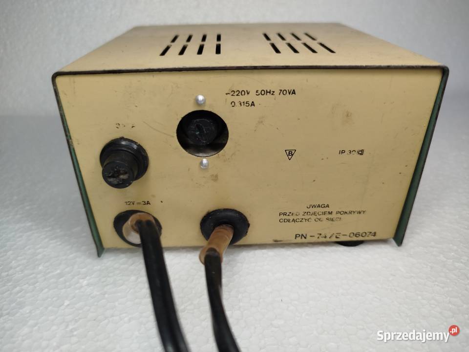 Zespół Prostownikowy Bezpieczny BNS 123 12V 3A Zgierz