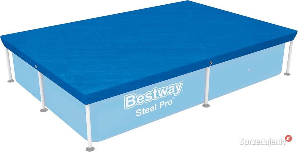 POKRYWA BASENU stelażowego Bestway 224x154 Akcesoria basenowe Dom i Ogród Szczerbice