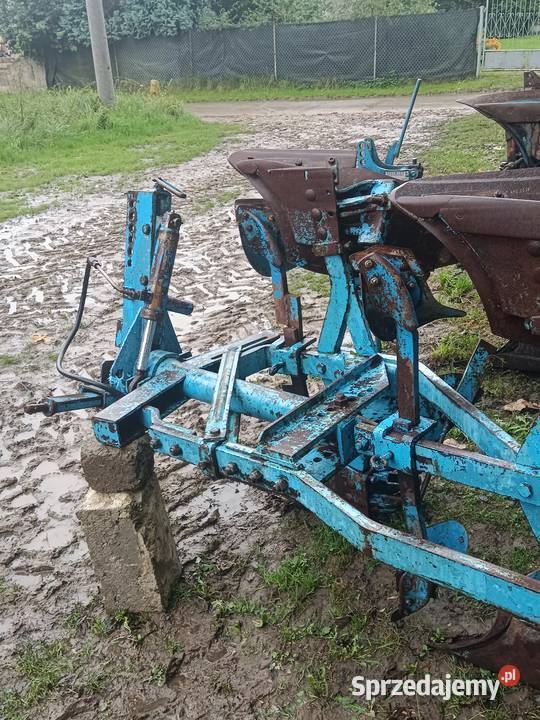 Pług obrotowy 3 skibowy Lemken przedpłużka Gdów