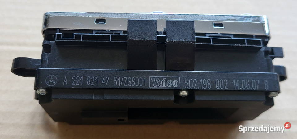 PANEL DRZWI TYLNYCH MERCEDES SKLASA W221 221 osobowe wielkopolskie Poznań