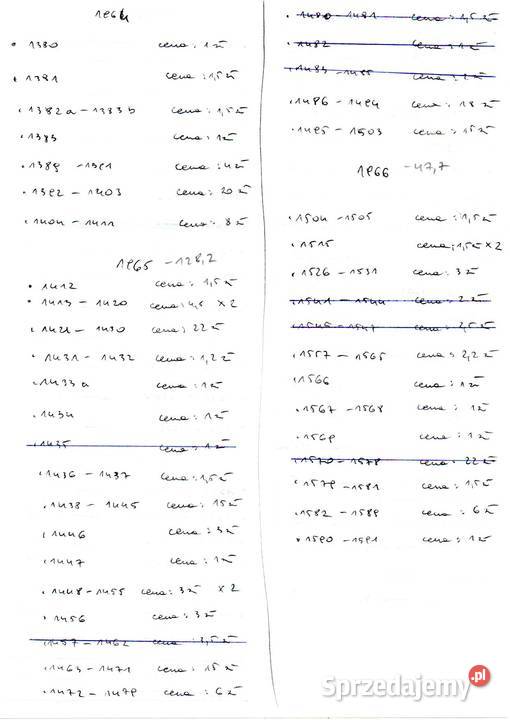 Kolekcja kopert FDC z lat 19531990 Lublin