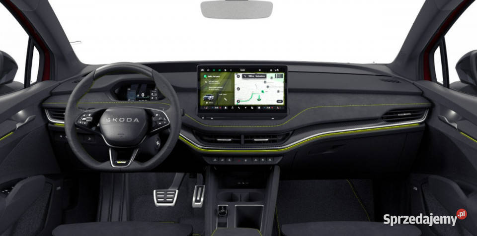 koda Enyaq Enyaq RS 84 kWh 340 elektrochrom. lusterko wst. Łódź
