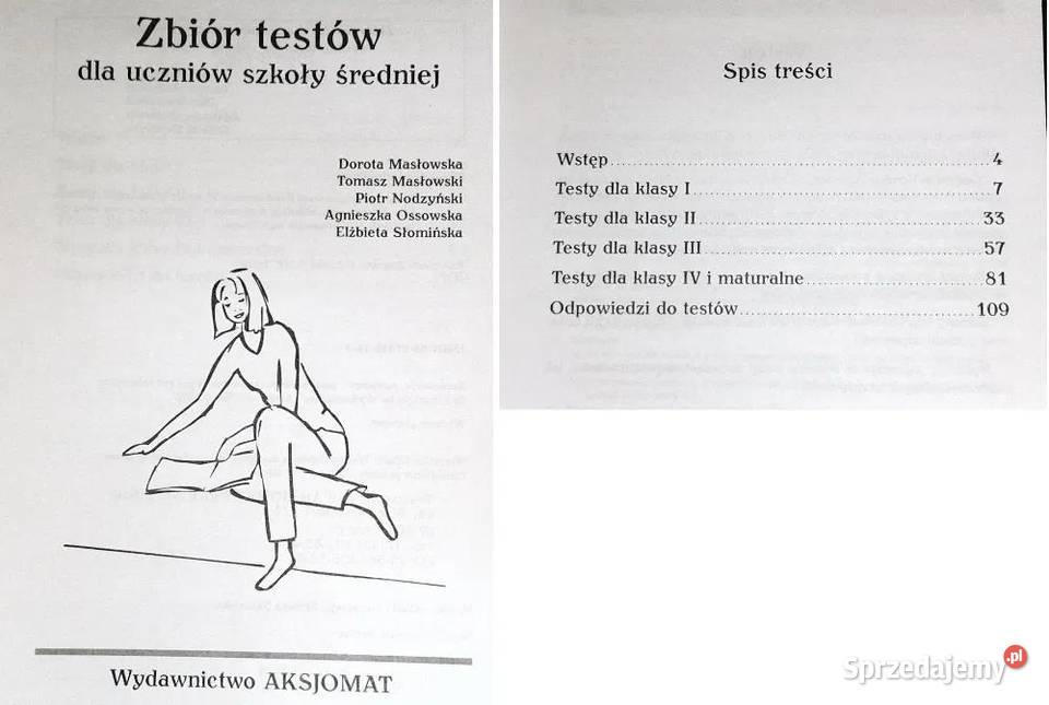 Nowa matura z matematyki Zestaw testów D