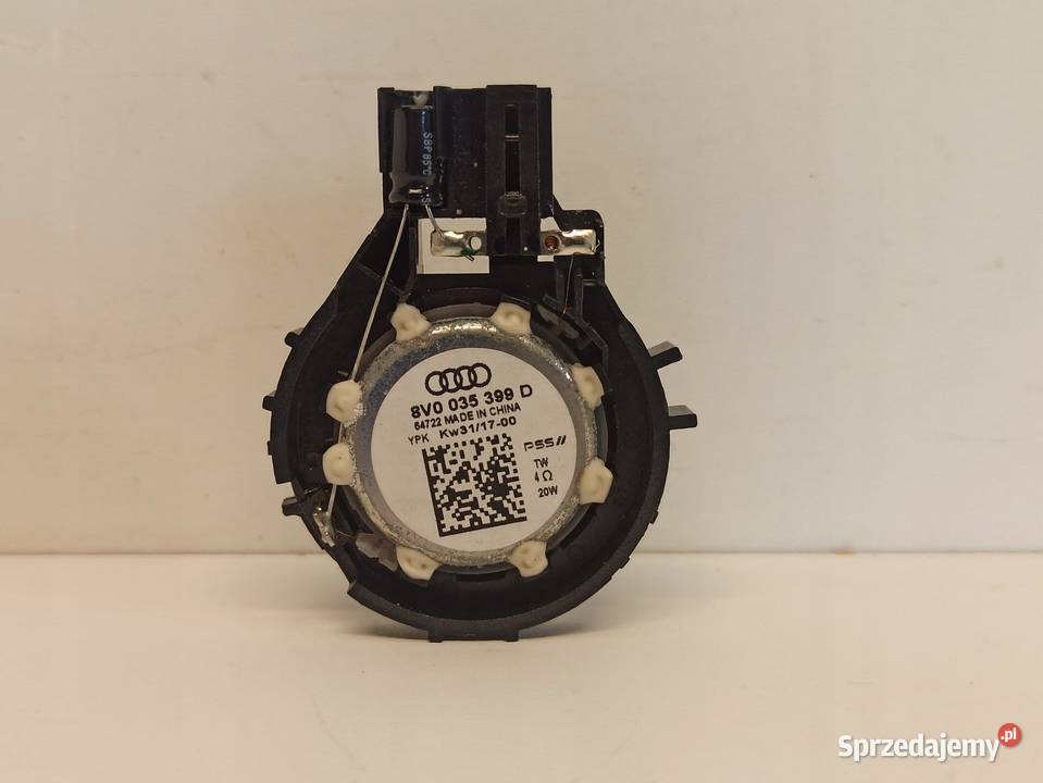 GŁOŚNIK DRZWI WYSOKOTONOWY AUDI A3 8V 8V0035399D