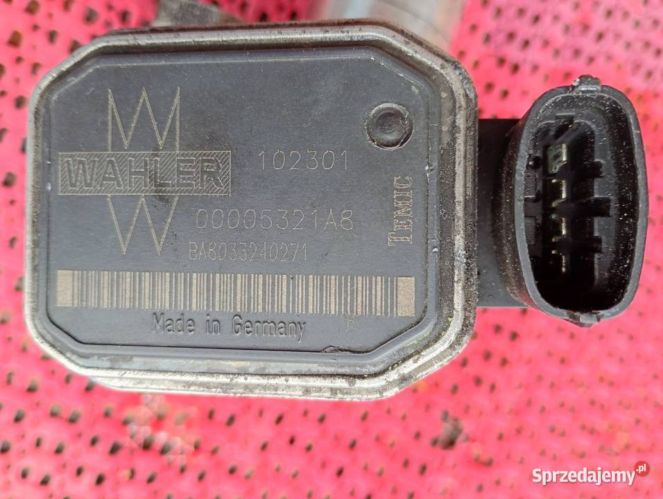 Zawór EGR WAHLER Opel Vectra C diesel DTI 102301 osobowe