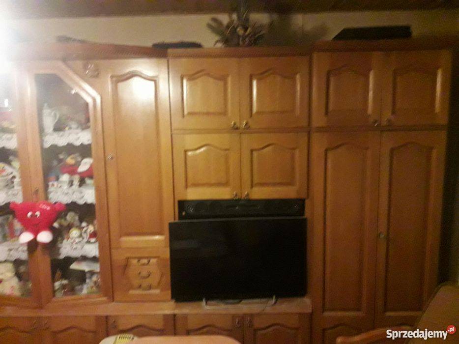 Sprzedam meblościankę dębową Meble śląskie Radzionków sprzedam