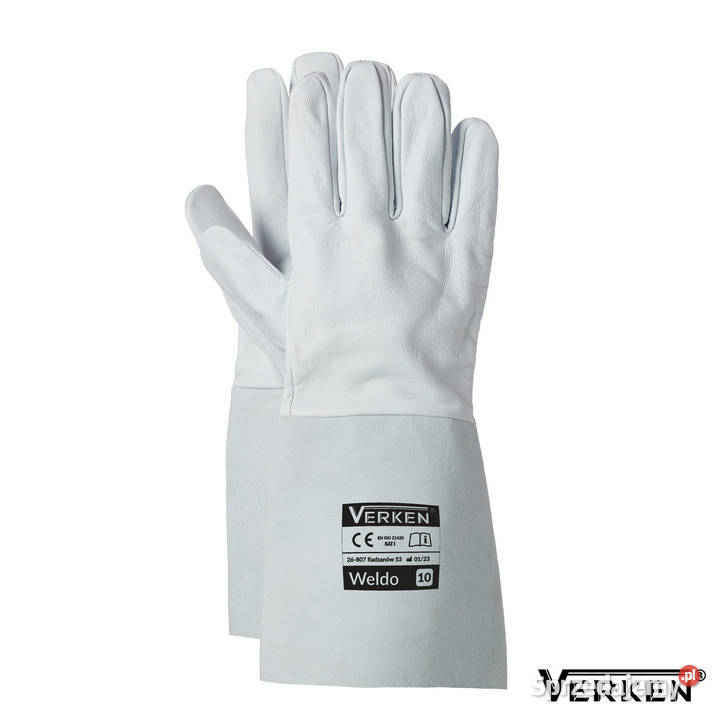 FVAT Rękawice robocze skórzane spawalnicze Włocławek