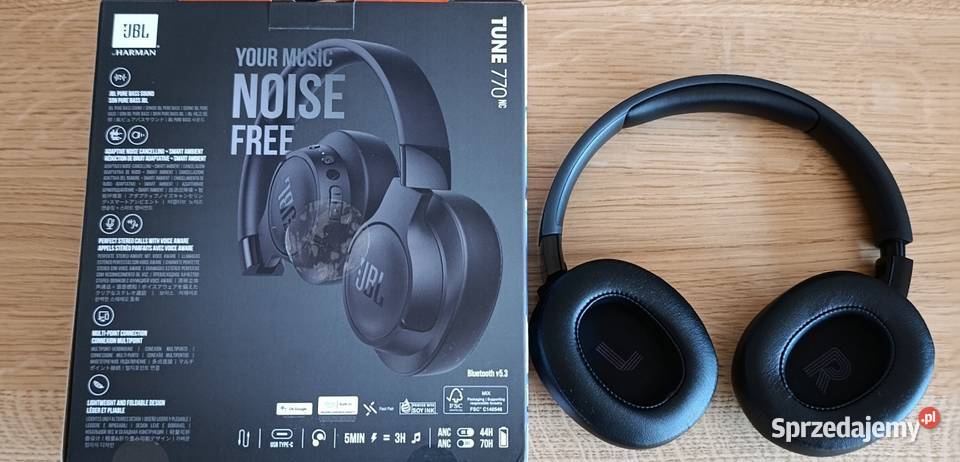 Słuchawki JBL tune 770nc Słuchawki i głośniki Radostowice sprzedam