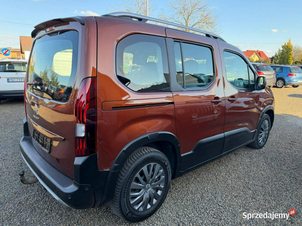 Peugeot RIFTER klima navi kamery gwarancja wielofunkcyjna kierownica Zbąszyń