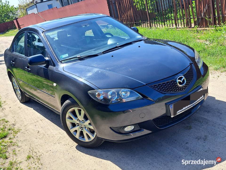 Sprzedam ładną Mazde 3 16 benzyna 2005r 140 101KM Żyrardów