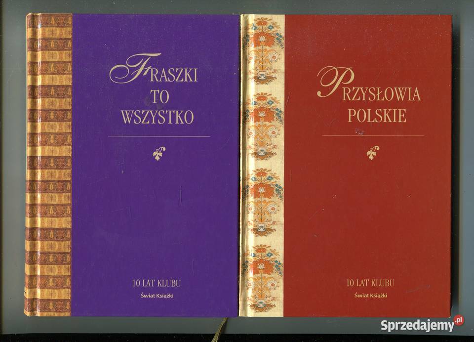 10 lat Klubu Przysłowia polskie ModlitwyFraszki Szczecin sprzedam