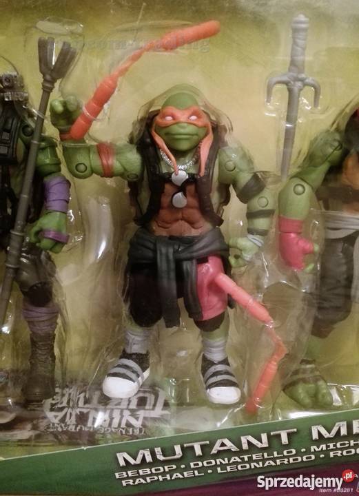 Wojownicze Żółwie Ninja Zestaw Oryginalne Mogilany