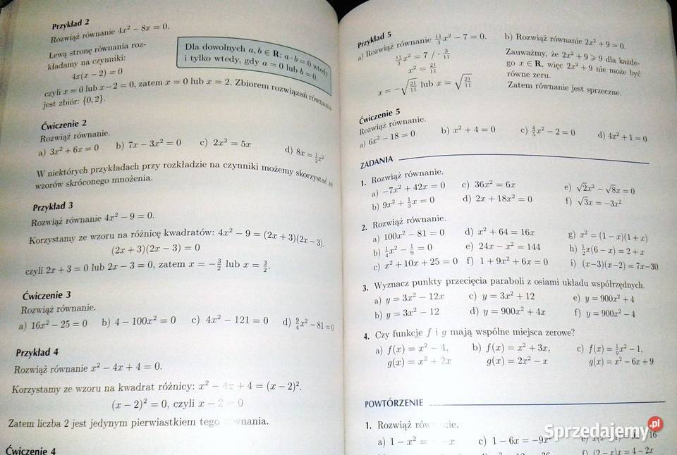 Matematyka 1 Zakres Podstawowy W Babiański i Chełm