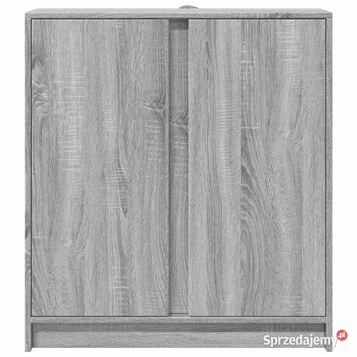 Szafka z LED szary dąb sonoma 77x34x85 WM852136 Warszawa