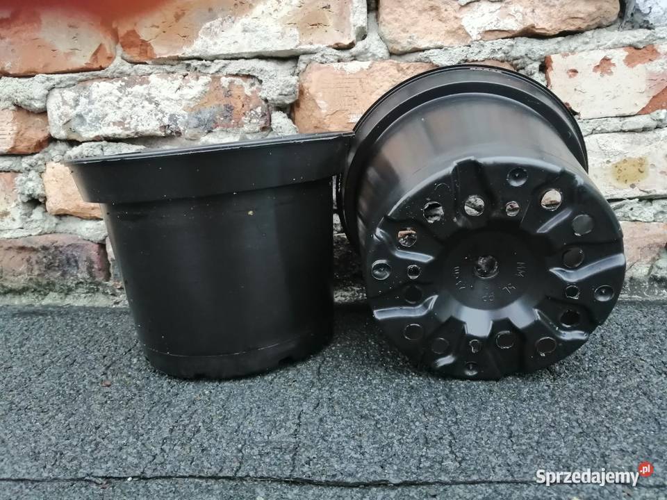 Doniczki 5 litrów NOWE śr 23 5L okrągłe