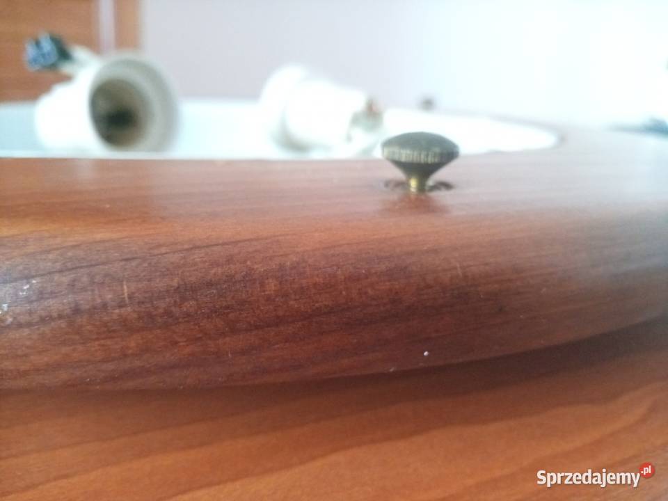 Plafon sufitowy 2x60W e27 drewno szkło mleczne Pyrzyce sprzedam