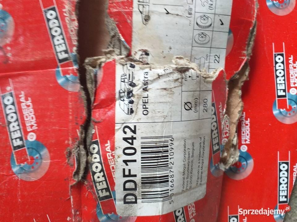Tarcza hamulcowa Opel Astra DDf1042 Zielona Góra