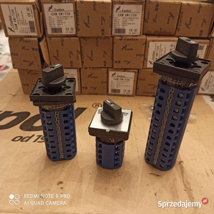 Łącznik krzywkowy obrotowy 2 pozycyjny Pozostałe