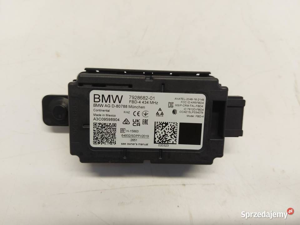 BMW iX1 X1 U11 Moduł sterownik anteny 7928682 osobowe dolnośląskie