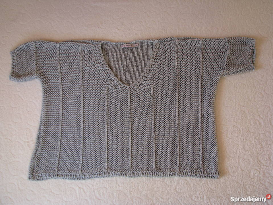 Luźny sweterek sweter narzutka oversize Krapkowice