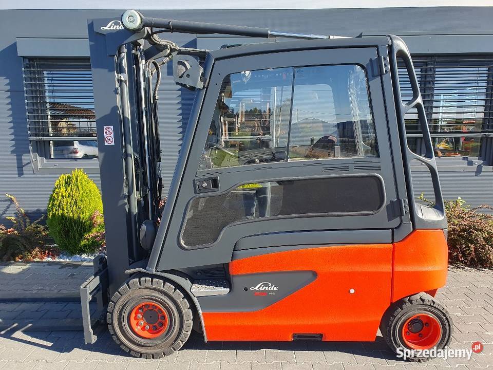 Wózek widłowy LINDE E25L01 11r Duplex skok 3275m małopolskie Proszowice sprzedam