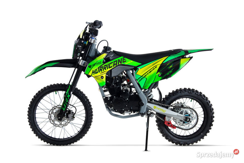 HURRICANE CROSS 150 cc 1916 EStart kickstart Alkomaty i ustniki Lublin