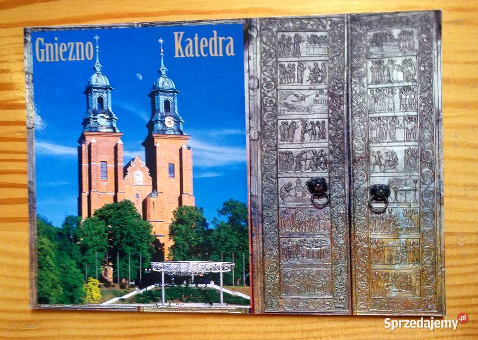 GNIEZNO ROMAŃSKIE DRZWI I GOTYCKA KATEDRA ŚW Pocztówki i karty telefoniczne lubelskie