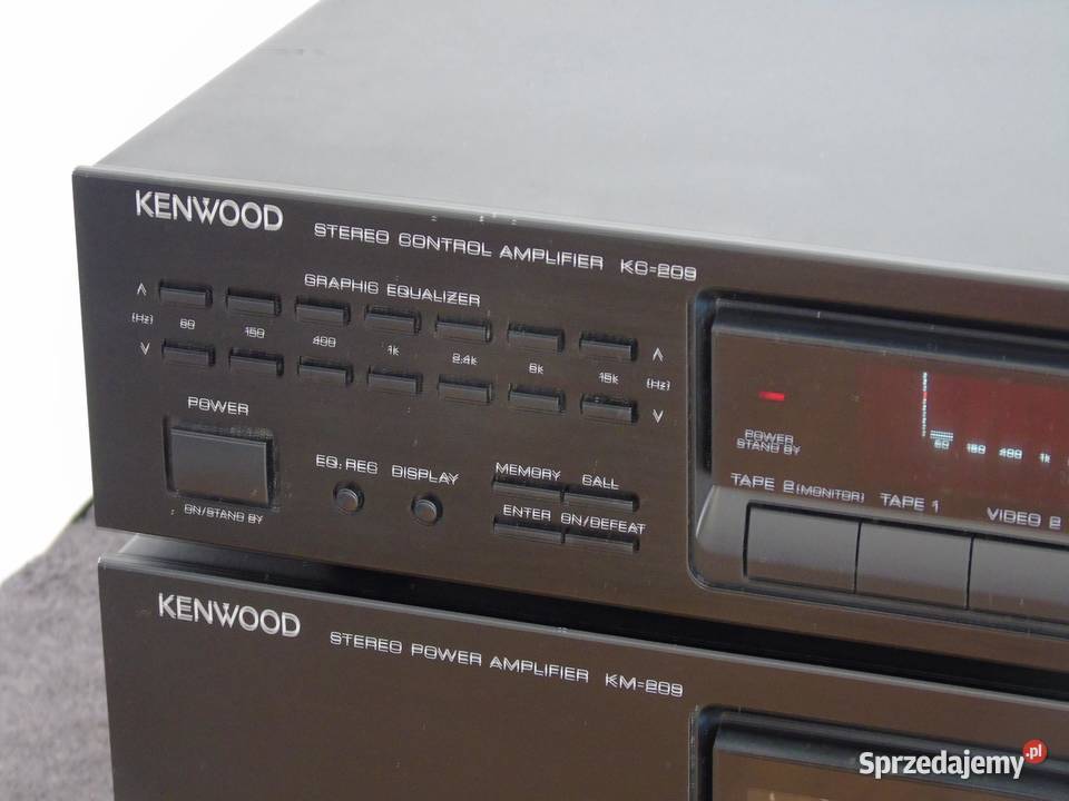 Kenwood 209 KC209 koncowka mocy i preamp z podkarpackie Jasło