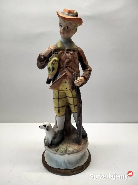 Figurka porcelana Myśliwy polowanie Tanio wielkopolskie sprzedam