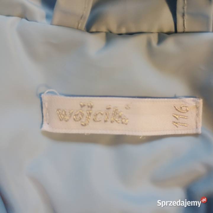 Spszedam kurteczkę WÓJCIK niebieską 116 Zaścianki sprzedam