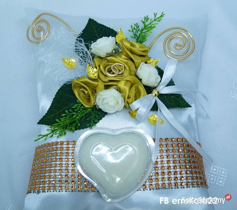 Emilcia Poduszeczka na Obrączki Złoty Zielona Góra