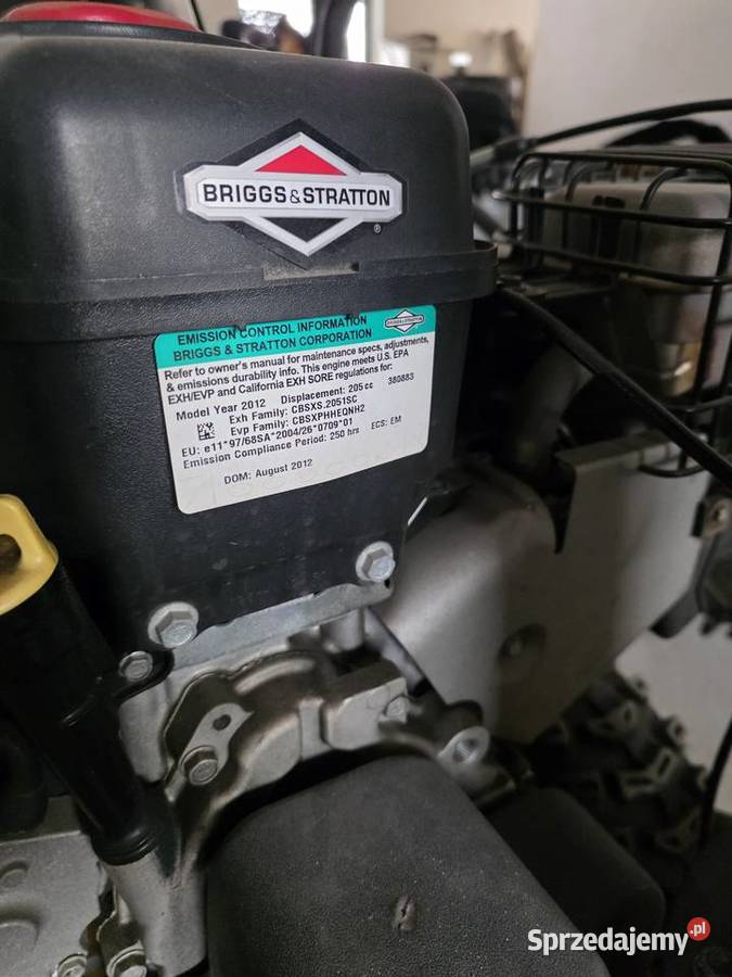 Spalinowa odśnieżarka Hortmasz STG 6562 silnik śląskie Kończyce Małe