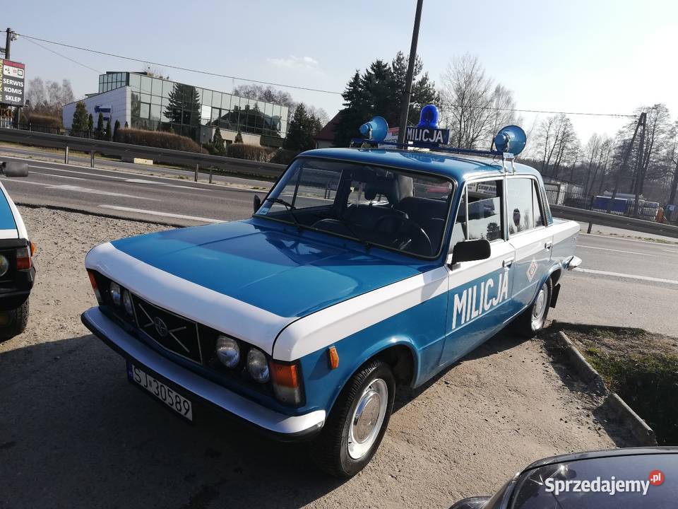 Fiat 125p milicja super zamiana