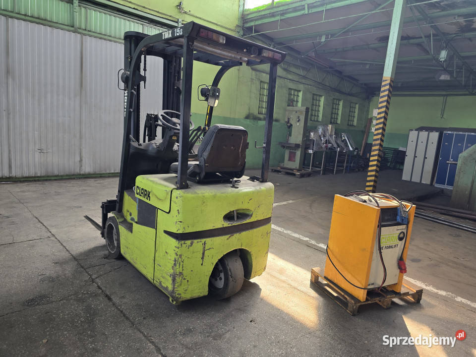 Wózek widłowy elektryczny CLARK TMX 15s Biskupice sprzedam