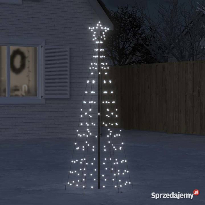 vidaXL Choinka świąteczna LED z kolcami 220 diod Warszawa sprzedam