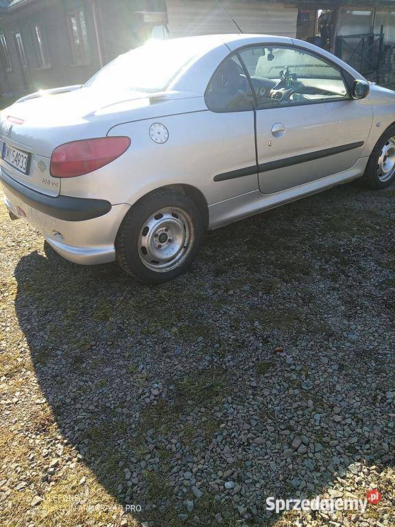 Peugeot 206CC bez korozji 212 małopolskie Głogoczów