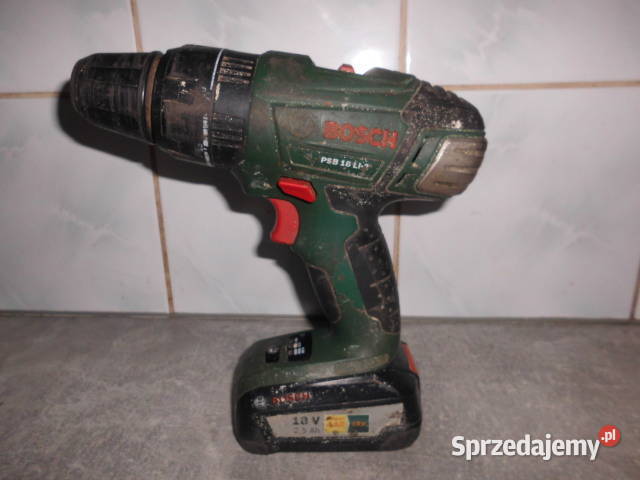 Wkrętarka Bosch PSB 18 Li2udar Wiertarki i wkrętarki