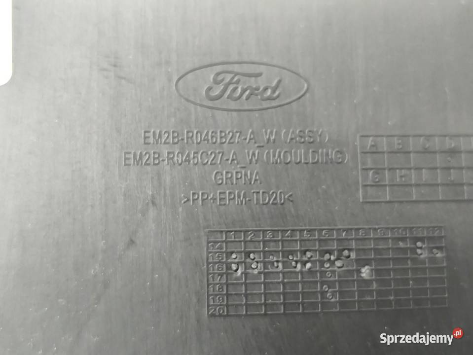 ZAŚLEPKA OSŁONA TUNELU FORD GALAXY MK4 16R