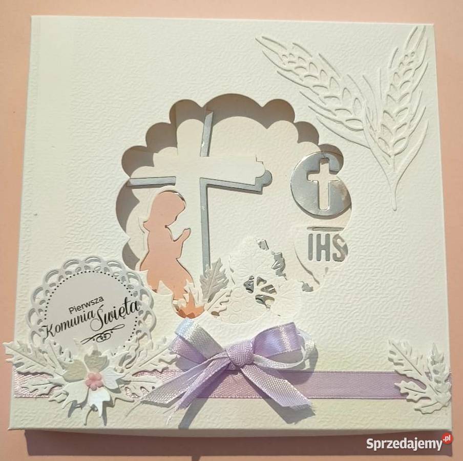 Kartka ręcznie robiona scrapboking Świdnica Polska