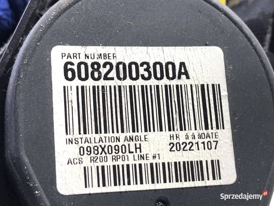 PAS BEZPIECZEŃSTWA LEWY PRZÓD HONDA CRV III