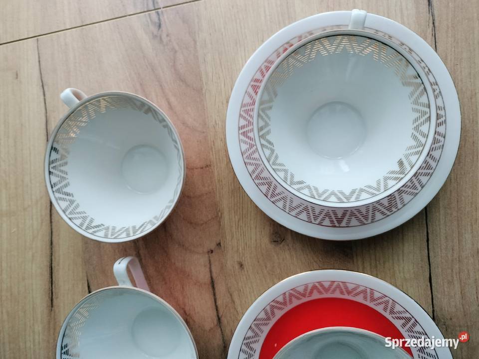 Filiżanki Chodzież MCM Bauhaus Porcelana i szkło Choszczno
