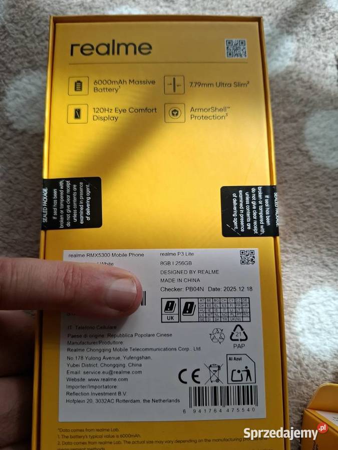Telefon realme P3 Lite 8256 Nowy Białystok