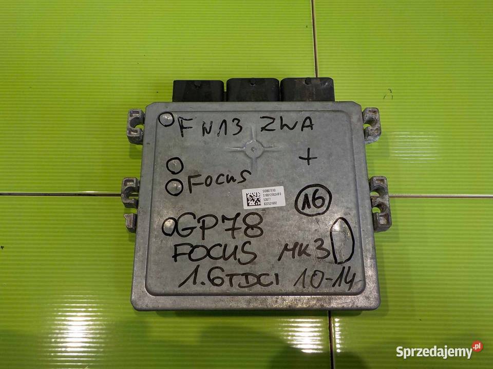 FORD FOCUS MK3 16 TDCI 13r sterownik silnika Suków