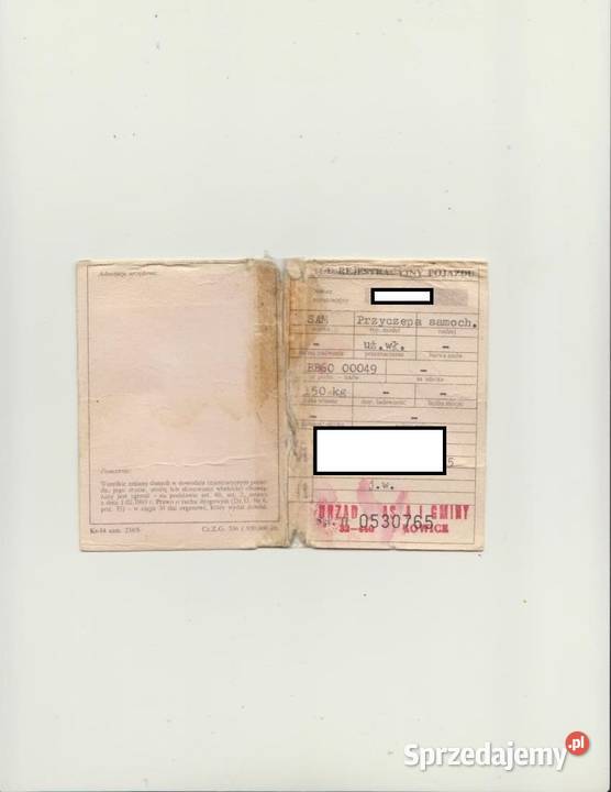 Przyczepka Dwuosiowa SAM ZAREJESTROWANA Do Burtowe i plandeki świętokrzyskie Wodzisław