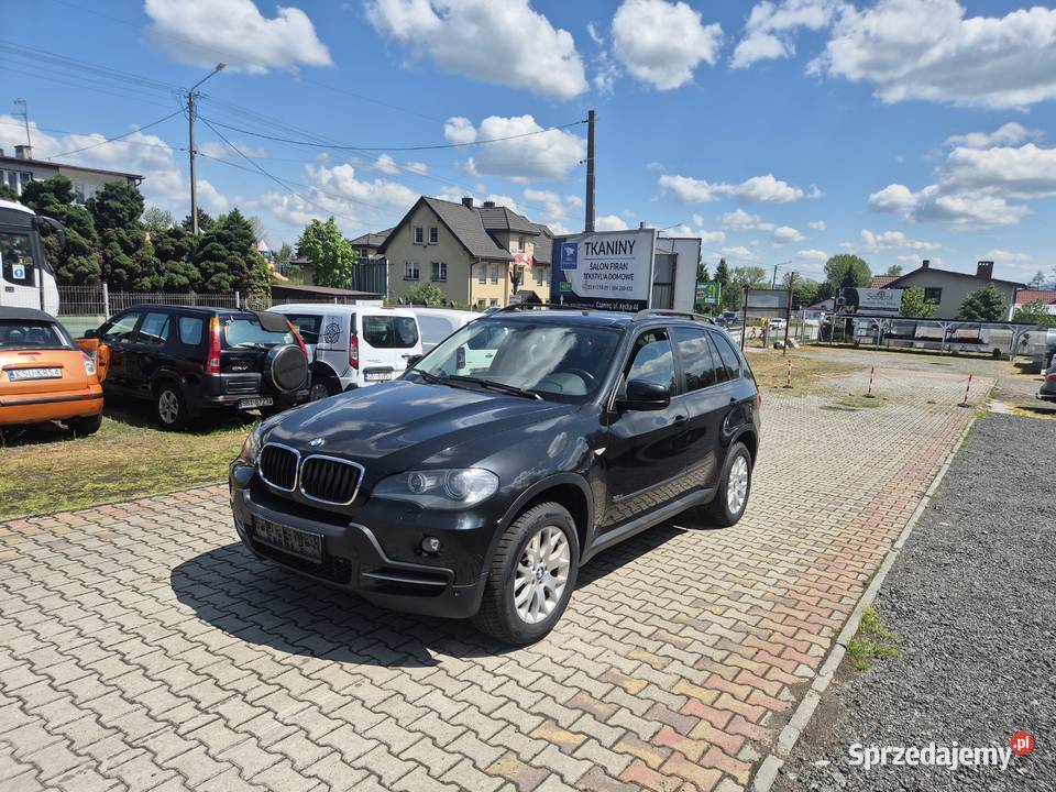 BMW X5 4x4 30d 235 AUTOMAT Zadbana Android Auto Rok produkcji 2008 Bujaków